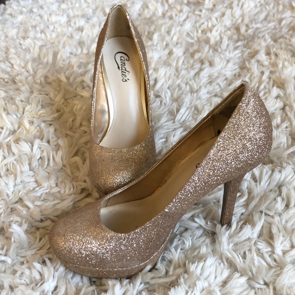 Candies glitter heels